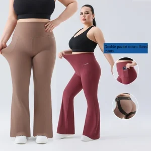 Plus Size Yoga Flared