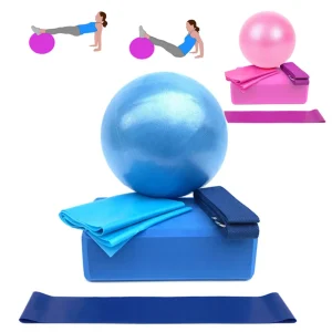 5Pcs Yoga Ball Kit